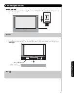 Предварительный просмотр 57 страницы Hitachi 50C20 - LCD Projection TV Operating Manual