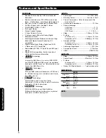 Предварительный просмотр 62 страницы Hitachi 50C20 - LCD Projection TV Operating Manual