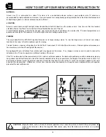 Preview for 6 page of Hitachi 50EX01B Operating Manual