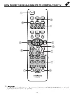 Preview for 19 page of Hitachi 50EX01B Operating Manual