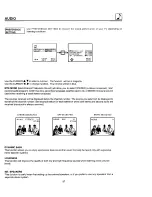 Предварительный просмотр 37 страницы Hitachi 50EX12B Operating Manual