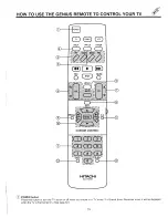 Предварительный просмотр 19 страницы Hitachi 50EX39B Operating Manual