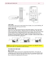 Preview for 21 page of Hitachi 50FX18B Operating Manual