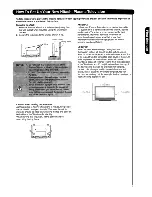 Предварительный просмотр 5 страницы Hitachi 50HDA39 - 50" Plasma TV Operating Manual