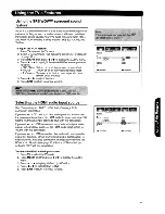 Предварительный просмотр 41 страницы Hitachi 50HDA39 - 50" Plasma TV Operating Manual