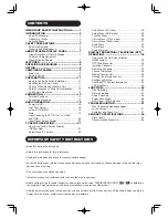 Preview for 2 page of Hitachi 50PD960DTA User Manual