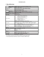 Preview for 4 page of Hitachi 50PD9800TA Service Manual