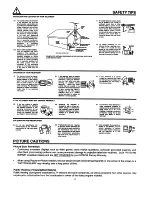 Preview for 4 page of Hitachi 50UX58B Operating Manual