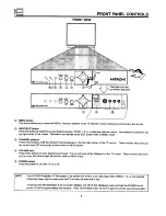 Preview for 8 page of Hitachi 50UX58B Operating Manual