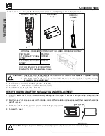 Preview for 4 page of Hitachi 50V500 - UltraVision Digital - 50" Rear Projection TV Operating Manual