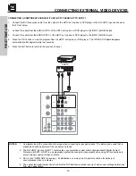 Preview for 18 page of Hitachi 50V500 - UltraVision Digital - 50" Rear Projection TV Operating Manual