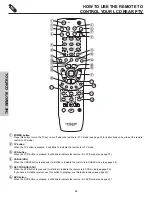 Preview for 24 page of Hitachi 50V500 - UltraVision Digital - 50" Rear Projection TV Operating Manual