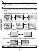 Preview for 36 page of Hitachi 50V500 - UltraVision Digital - 50" Rear Projection TV Operating Manual