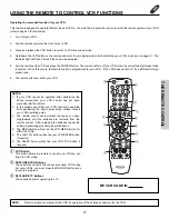 Preview for 37 page of Hitachi 50V500 - UltraVision Digital - 50" Rear Projection TV Operating Manual