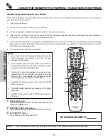 Preview for 38 page of Hitachi 50V500 - UltraVision Digital - 50" Rear Projection TV Operating Manual