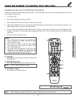 Preview for 41 page of Hitachi 50V500 - UltraVision Digital - 50" Rear Projection TV Operating Manual