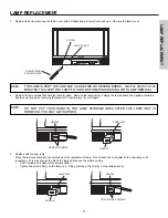 Preview for 71 page of Hitachi 50V500 - UltraVision Digital - 50" Rear Projection TV Operating Manual