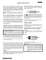 Preview for 3 page of Hitachi 50V500 - UltraVision Digital - 50" Rear Projection TV Service Manual