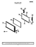 Preview for 144 page of Hitachi 50V500 - UltraVision Digital - 50" Rear Projection TV Service Manual