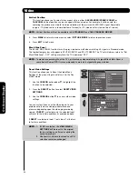 Предварительный просмотр 36 страницы Hitachi 50V720 - 50" Rear Projection TV Operating Manual