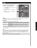 Предварительный просмотр 39 страницы Hitachi 50V720 - 50" Rear Projection TV Operating Manual