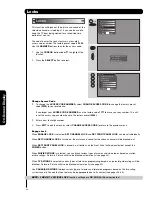 Предварительный просмотр 42 страницы Hitachi 50V720 - 50" Rear Projection TV Operating Manual