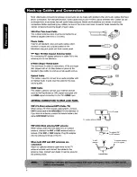 Предварительный просмотр 6 страницы Hitachi 50VS69A Operating Manual