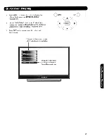 Предварительный просмотр 31 страницы Hitachi 50VS69A Operating Manual