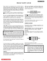 Предварительный просмотр 4 страницы Hitachi 50VS69A Service Manual