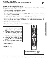 Preview for 37 page of Hitachi 50VS810 - 50" Rear Projection TV Operating Manual