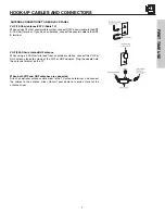 Preview for 7 page of Hitachi 50VX915 - LCD Projection TV Operating Manual