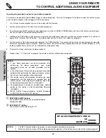 Preview for 46 page of Hitachi 50VX915 - LCD Projection TV Operating Manual