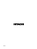 Preview for 80 page of Hitachi 51F520 Operating Manual