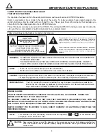 Предварительный просмотр 2 страницы Hitachi 51G500S Operating Manual