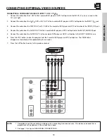 Предварительный просмотр 19 страницы Hitachi 51G500S Operating Manual