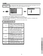 Предварительный просмотр 49 страницы Hitachi 51G500S Operating Manual