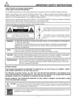 Предварительный просмотр 2 страницы Hitachi 51M200 Operating Manual