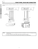 Предварительный просмотр 8 страницы Hitachi 51M200 Operating Manual