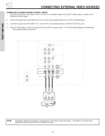 Предварительный просмотр 16 страницы Hitachi 51M200 Operating Manual