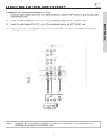 Предварительный просмотр 17 страницы Hitachi 51M200 Operating Manual