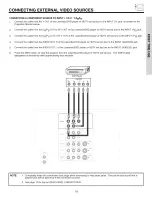 Предварительный просмотр 19 страницы Hitachi 51M200 Operating Manual