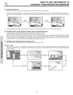 Предварительный просмотр 22 страницы Hitachi 51M200 Operating Manual