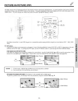 Предварительный просмотр 25 страницы Hitachi 51M200 Operating Manual