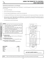 Предварительный просмотр 30 страницы Hitachi 51M200 Operating Manual