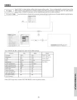 Предварительный просмотр 33 страницы Hitachi 51M200 Operating Manual