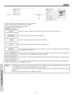 Предварительный просмотр 34 страницы Hitachi 51M200 Operating Manual