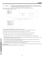 Предварительный просмотр 40 страницы Hitachi 51M200 Operating Manual