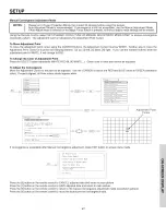 Предварительный просмотр 47 страницы Hitachi 51M200 Operating Manual