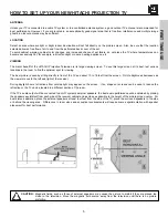 Предварительный просмотр 5 страницы Hitachi 51S700 Operating Manual