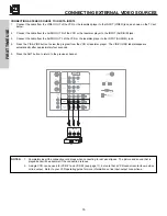 Предварительный просмотр 16 страницы Hitachi 51S700 Operating Manual